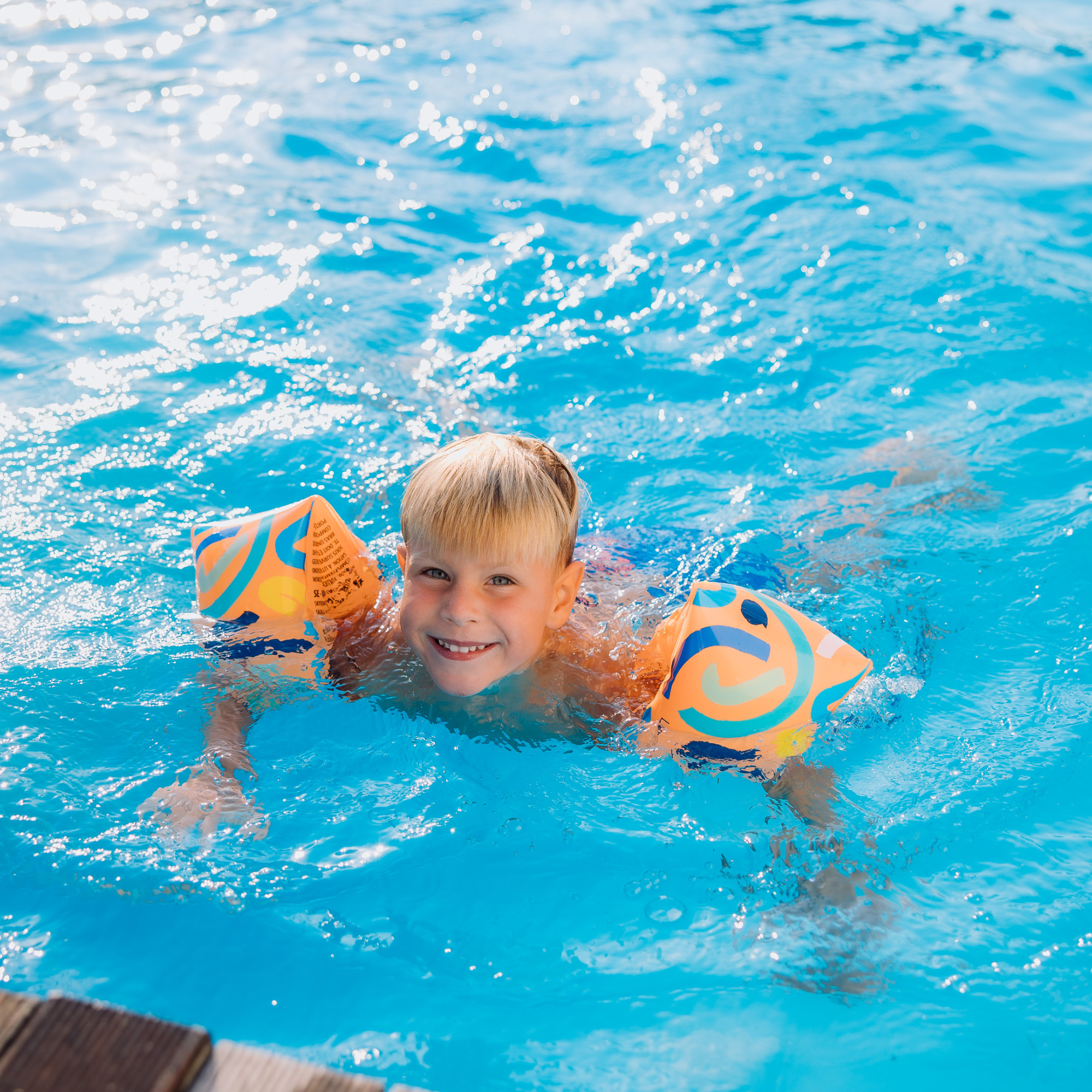 Schwimmflügel – Orange