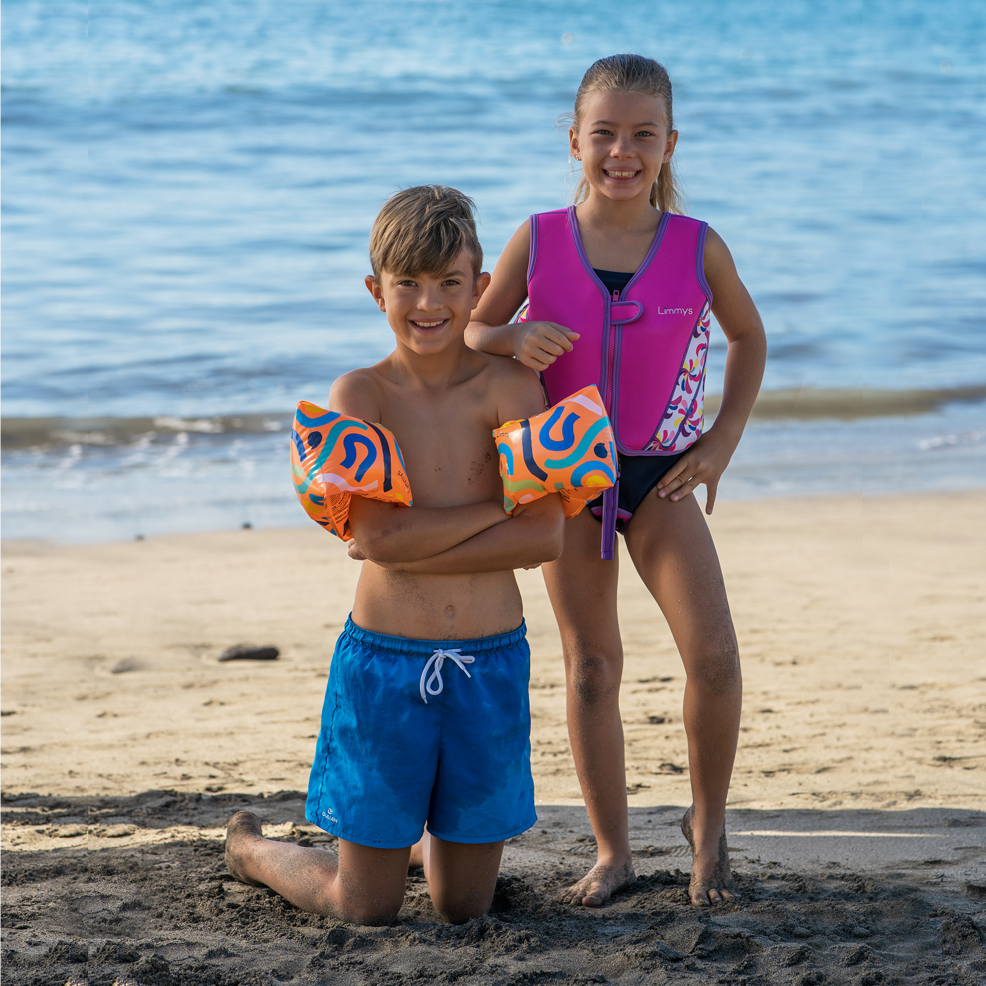 Schwimmflügel – Orange