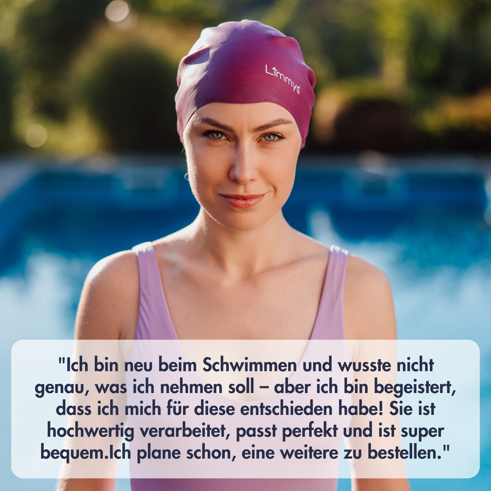 Premium Schwimmkappen für Damen