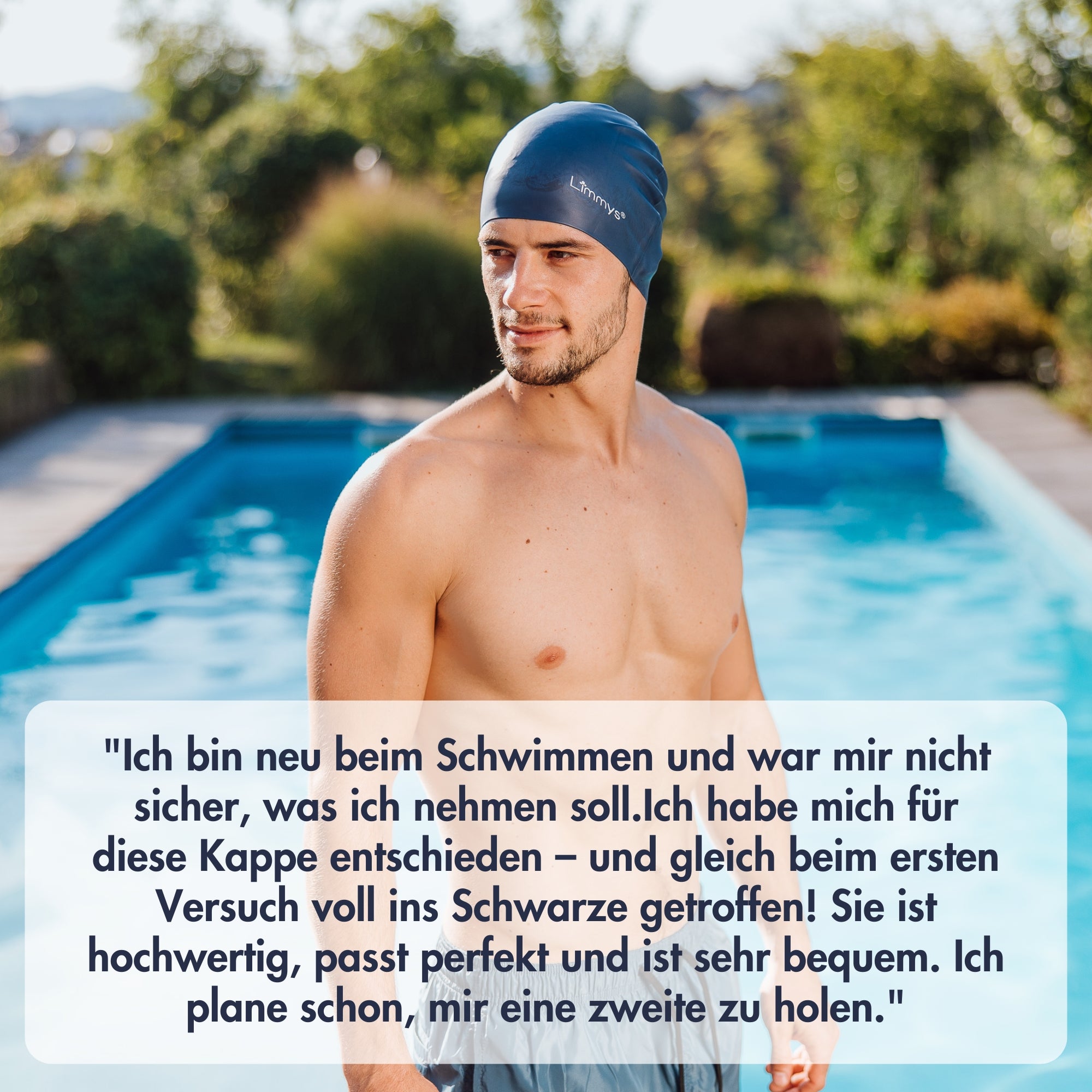 Premium Schwimmkappen für Herren