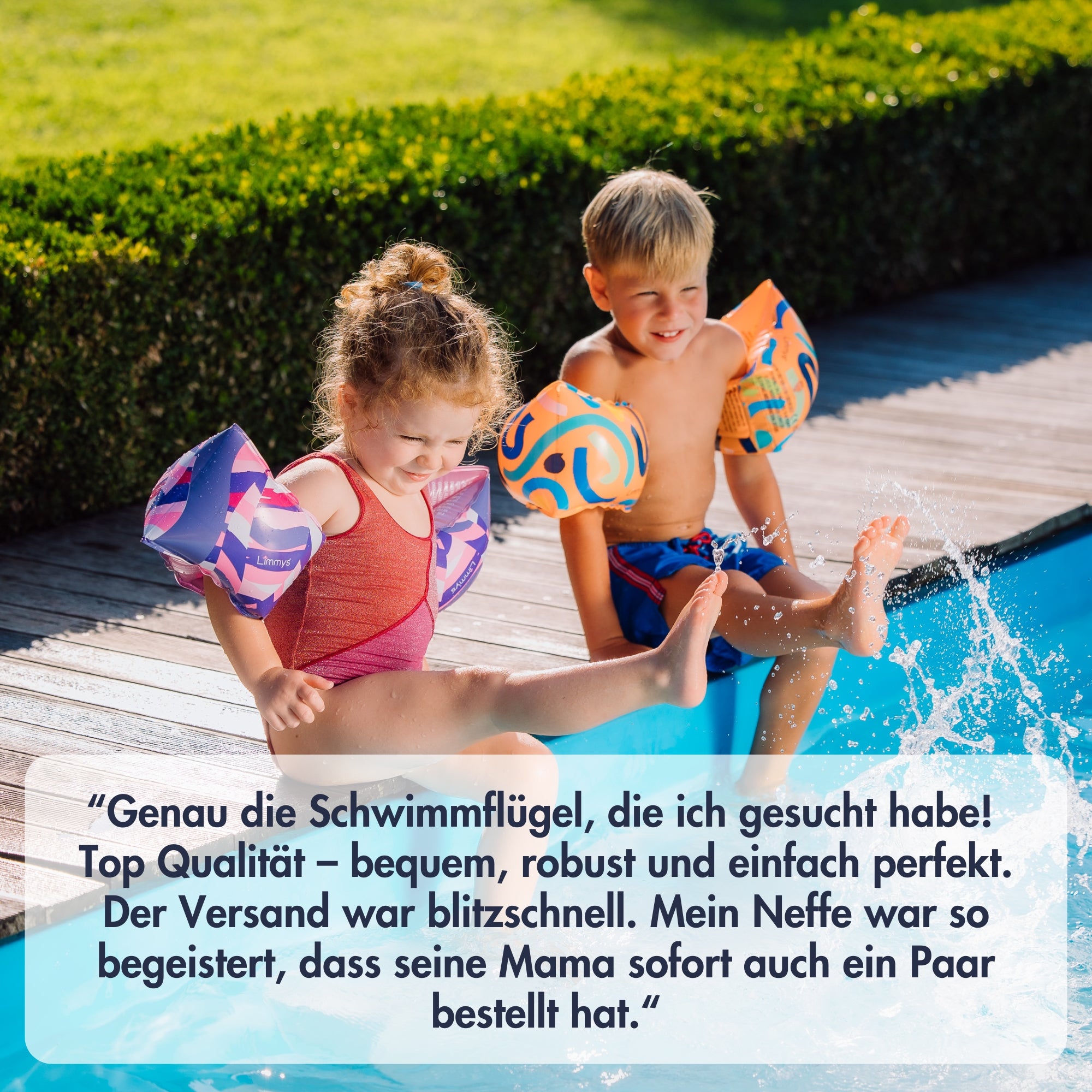 Schwimmflügel – Rosa