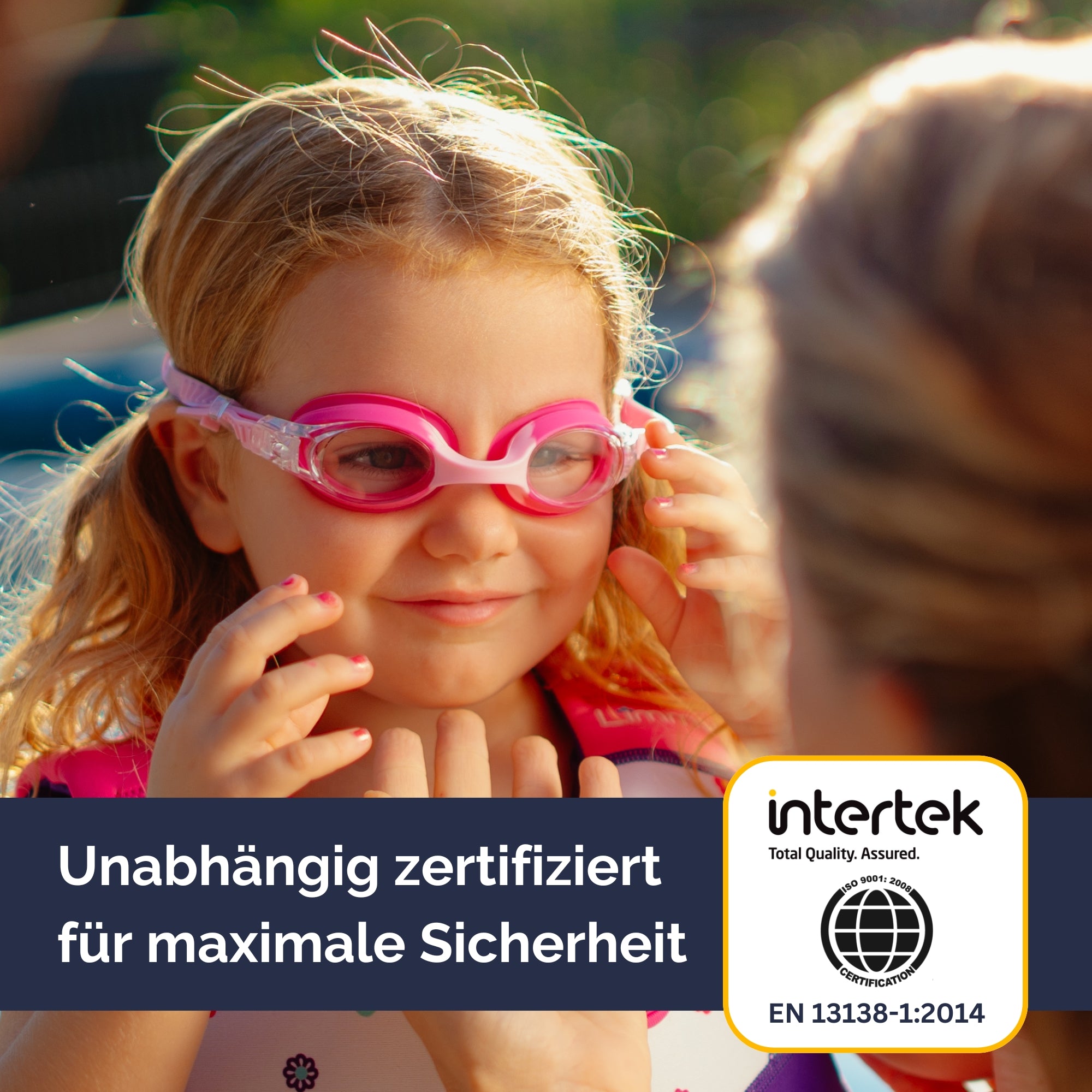 Premium Schwimmbrille für Kinder – Rosa