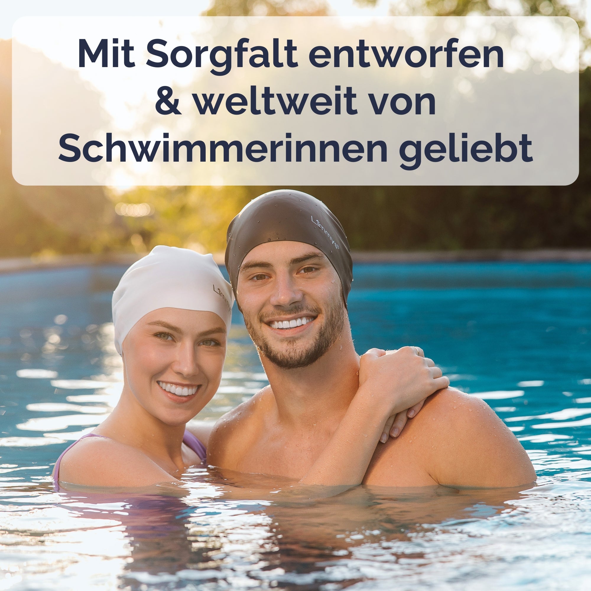 Premium Schwimmkappen für Damen