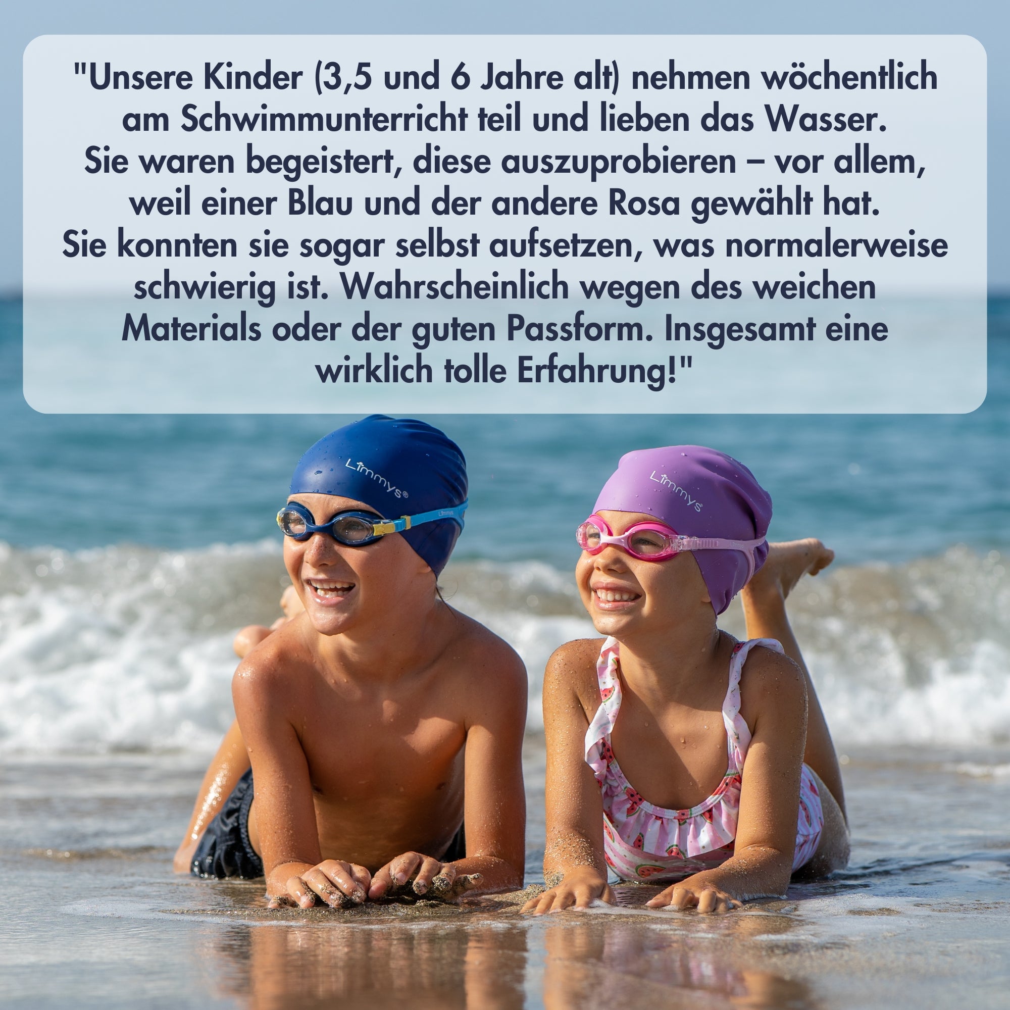 Premium Schwimmbrille für Kinder – Blau