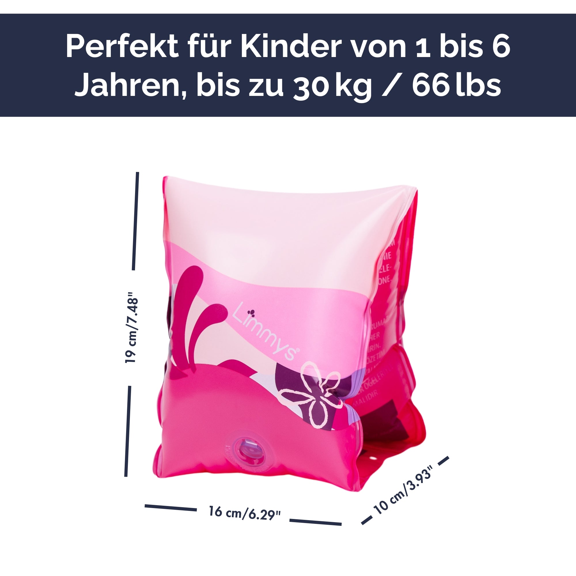 Schwimmflügel – Rosa