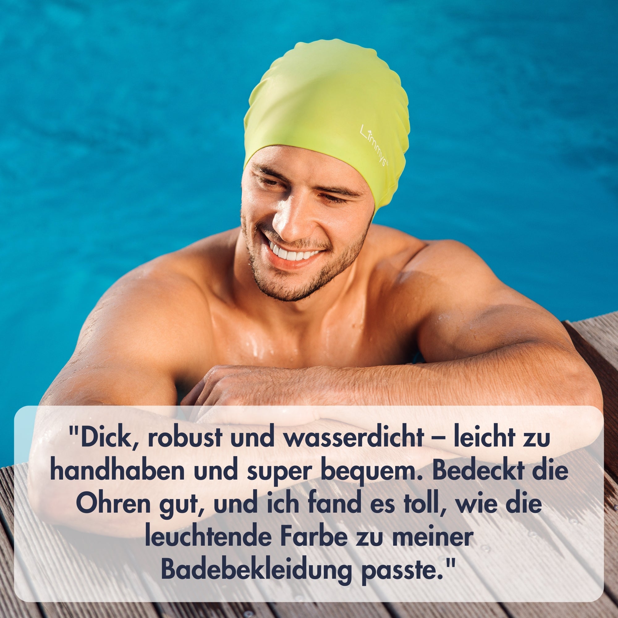 Premium Schwimmkappen für Herren