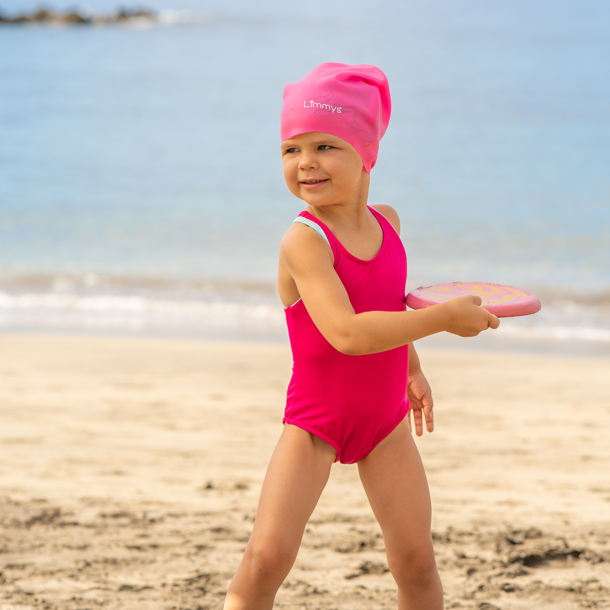Premium Schwimmkappen für Kinder mit langem Haar