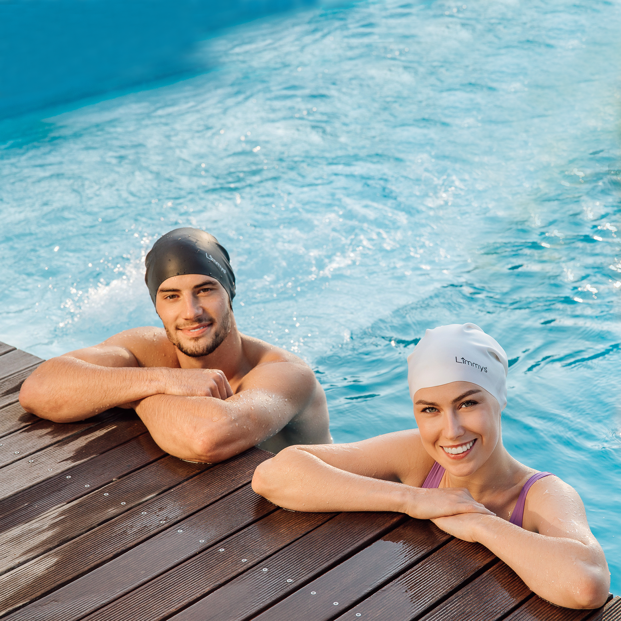 Premium Schwimmkappen für Damen mit langem Haar