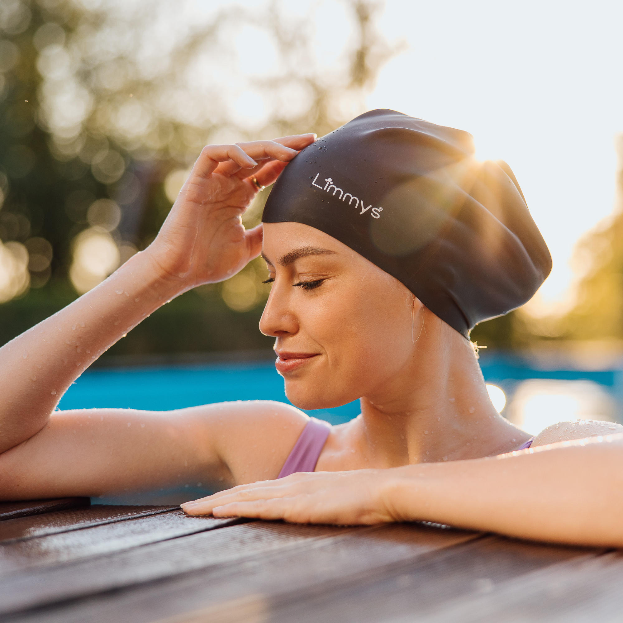 Premium Schwimmkappen für Damen mit langem Haar