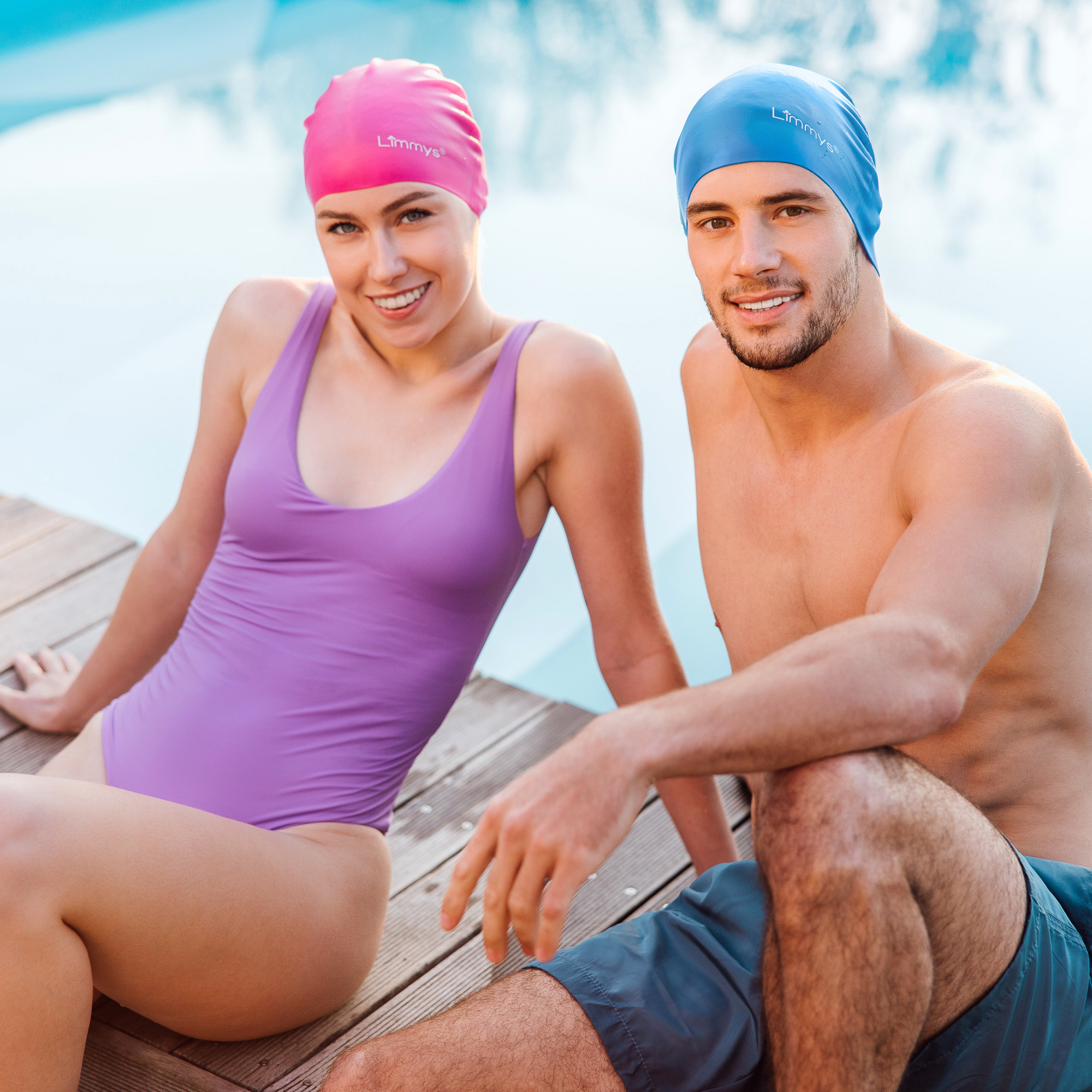 Premium Schwimmkappen für Herren
