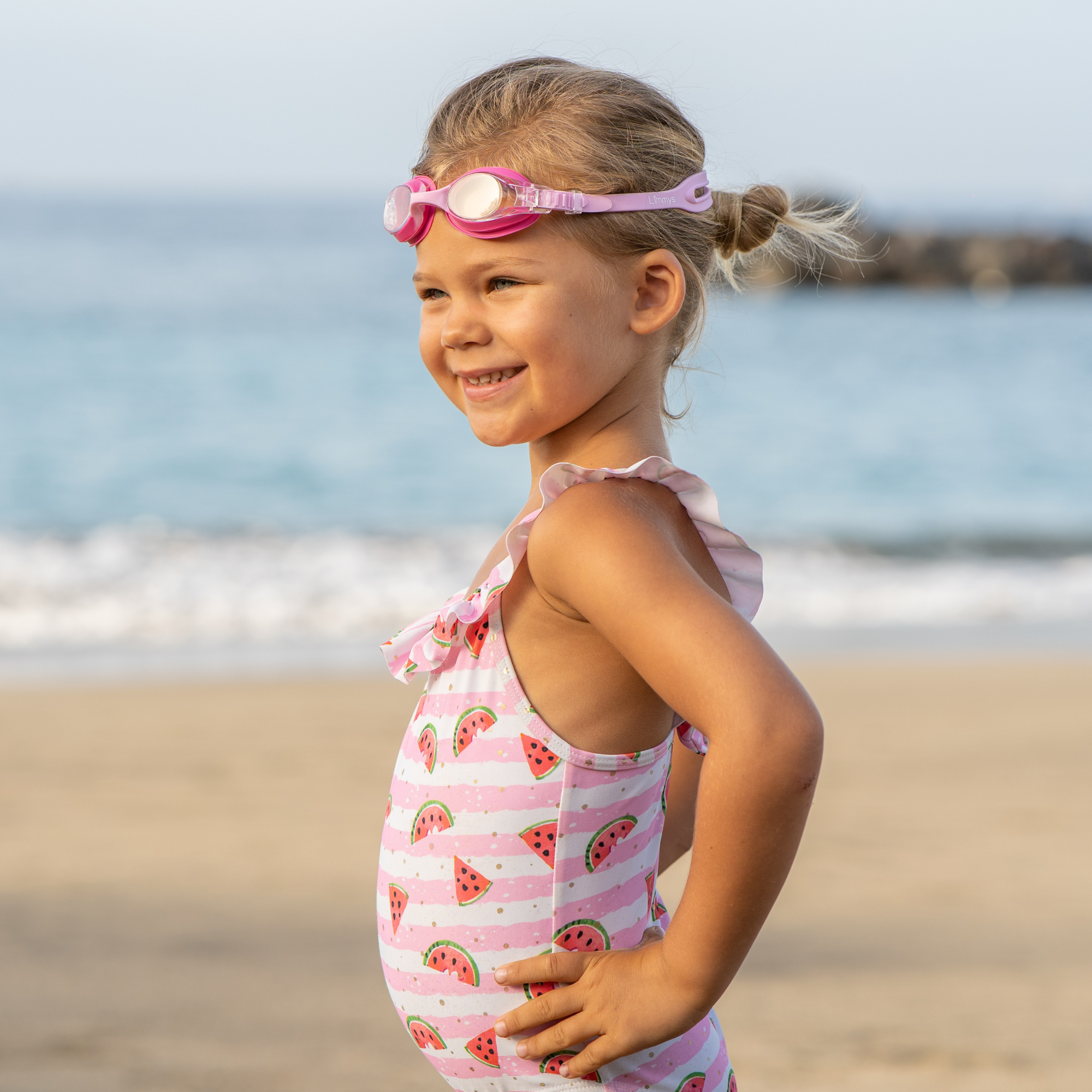 Premium Schwimmbrille für Kinder – Rosa