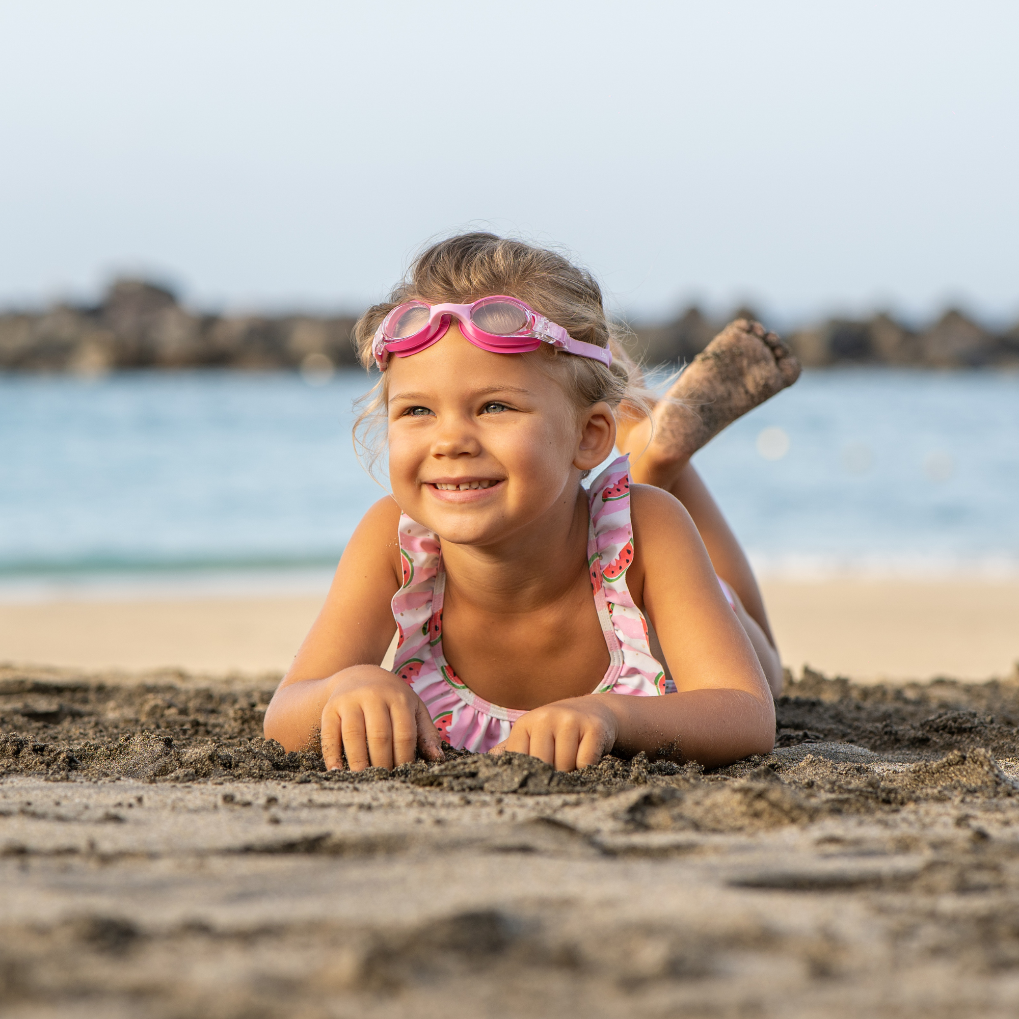 Premium Schwimmbrille für Kinder – Rosa