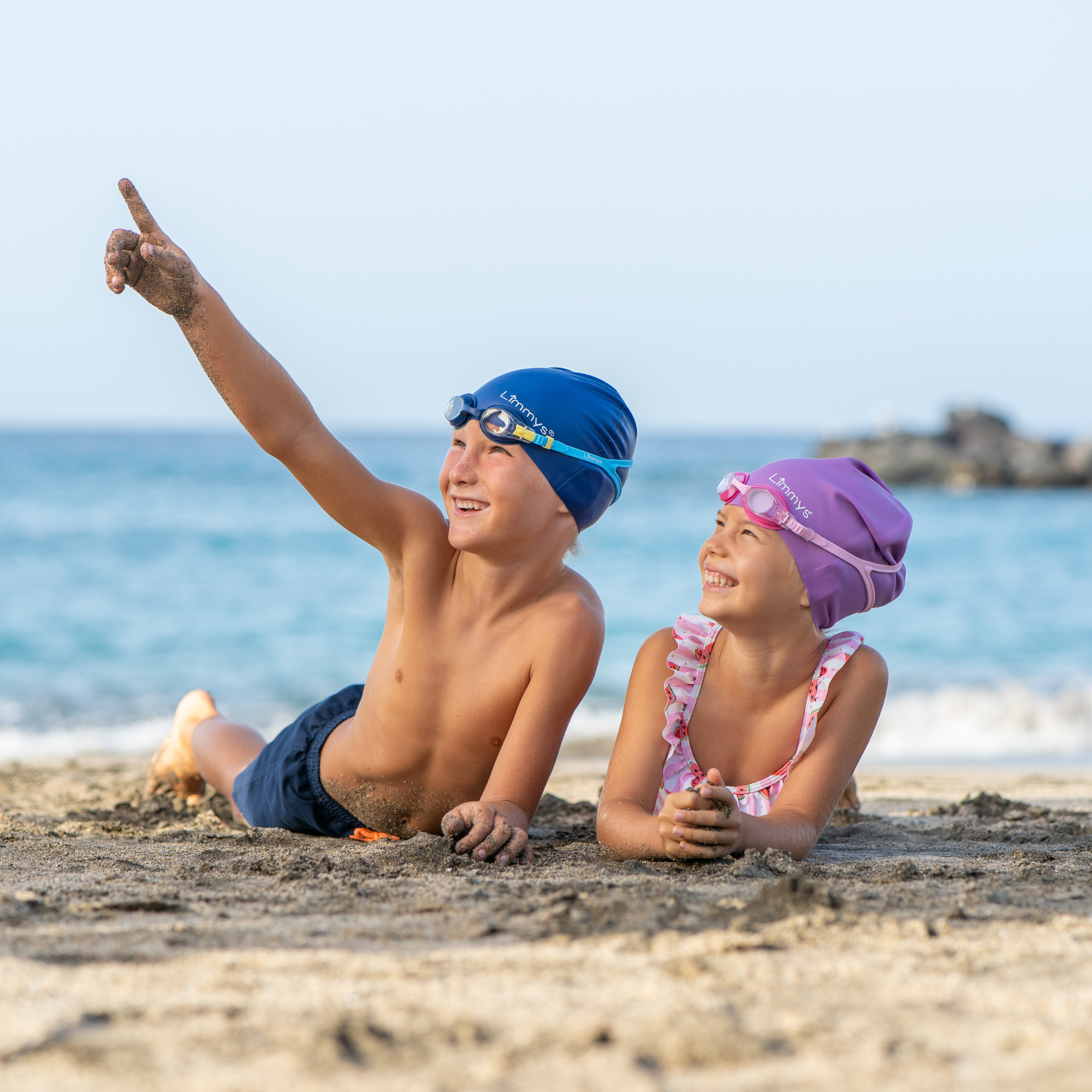 Premium Schwimmbrille für Kinder – Blau