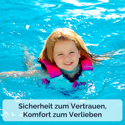 Premium Neopren-Schwimmweste – Gänseblümchen-Pink