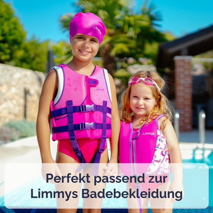 Premium Schwimmkappen für Kinder mit langem Haar