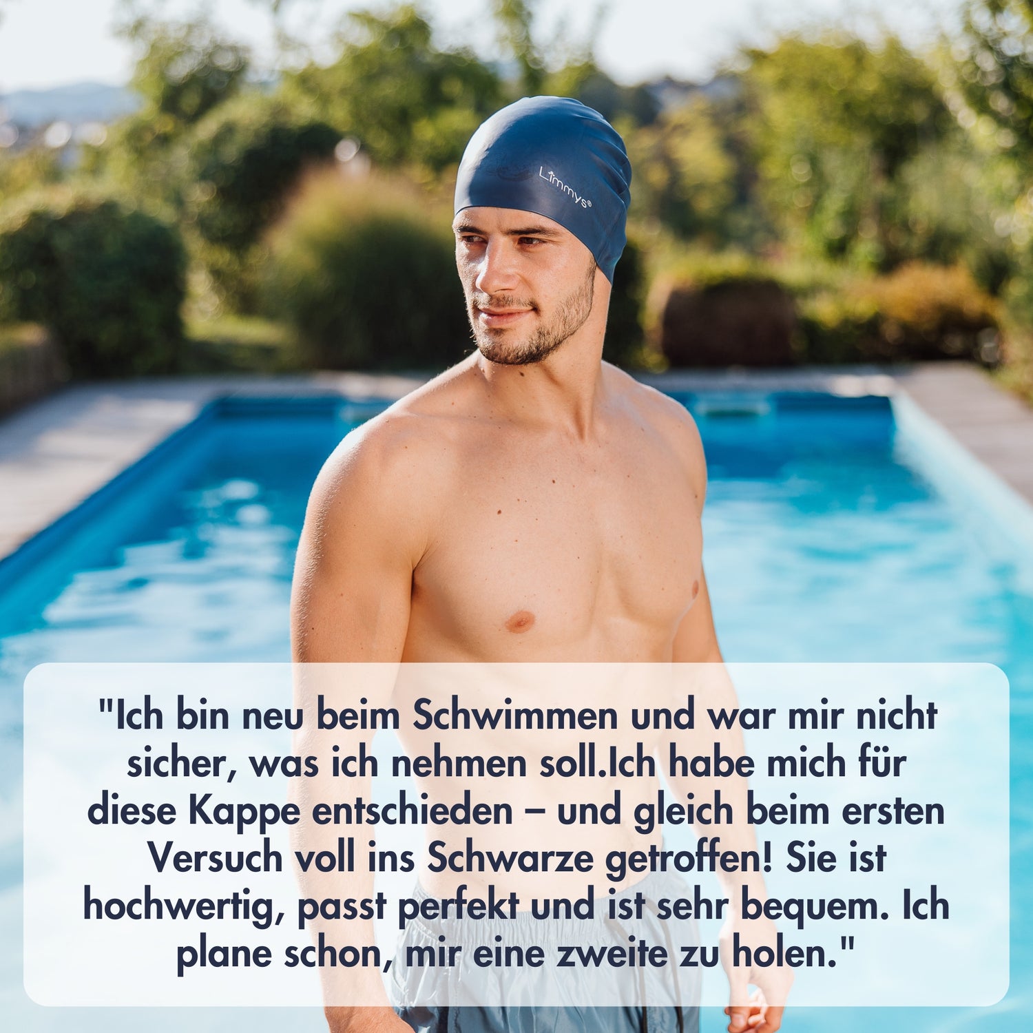 Premium Schwimmkappen für Herren