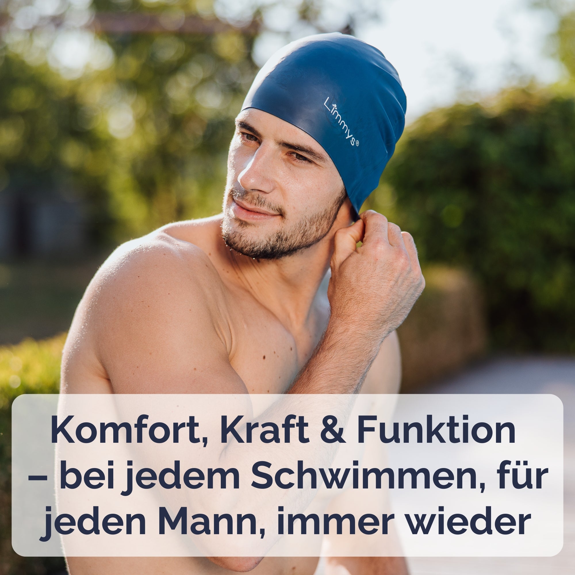 Premium Schwimmkappen für Herren