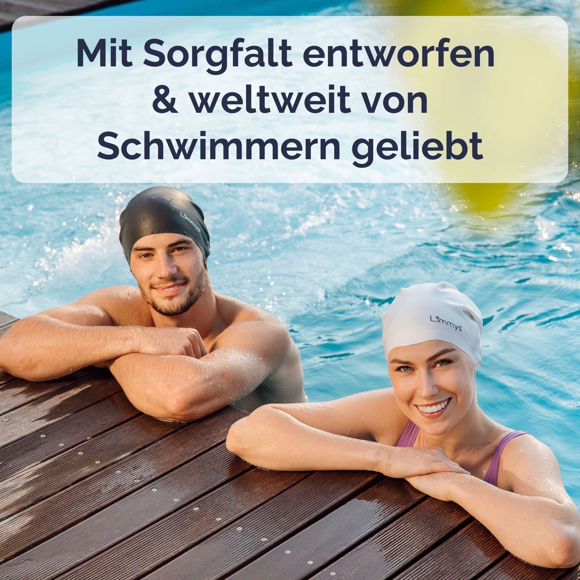 Premium Schwimmkappen für Herren