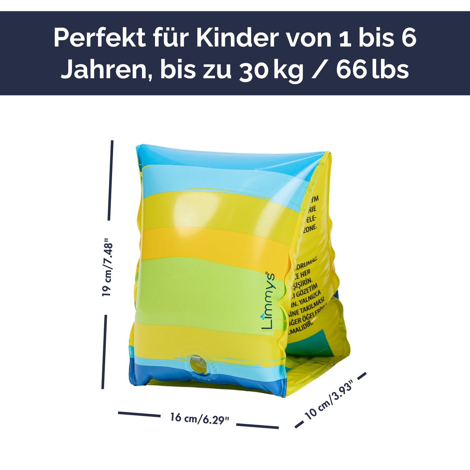 Schwimmflügel – Zitronengelb