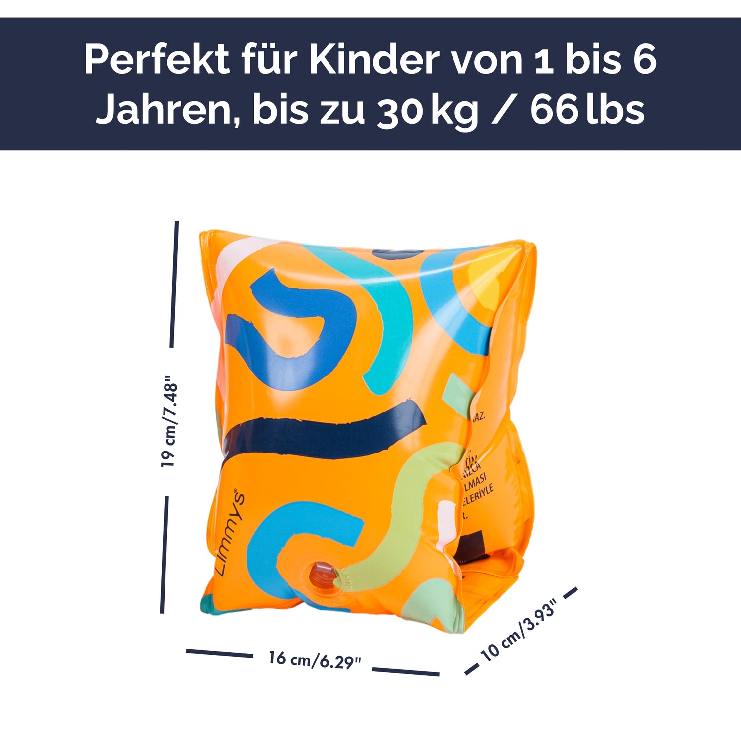 Schwimmflügel – Orange