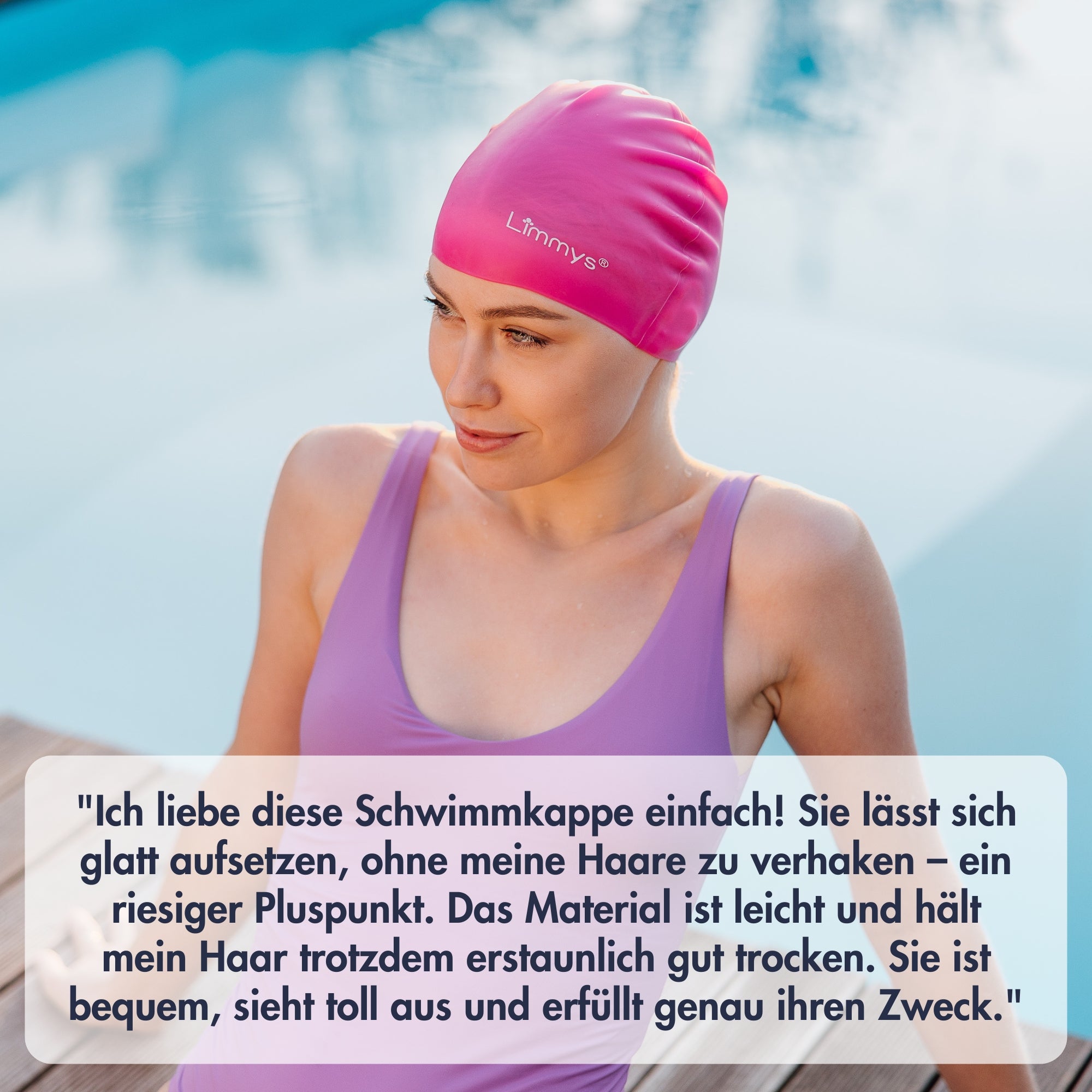 Premium Schwimmkappen für Damen